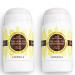 Lavanila Natural Aluminum Free Deodorant 2-Pack Vanilla Lemon - The Healthy Deodorant for Men and Women Solid Stick (2 Ounce Each) Vegan Vanilla Lemon 2 Ounce (Pack of 2) - Buy Online on GoSupps.com