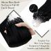 LAAVOO Microring Extensions - Real Hair Black Micro Loop Extensions 50g | Smooth #1 45 cm Invisible Microring - Buy Online on GoSupps.com