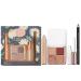 Rachel Couture Get the Look Eye & Lip Makeup Kit with Eyeshadow Palette Eyeliner Pencil & Eyelid Primer | Infused with Daisy Extract | Vegan & Cruelty-Free Natural