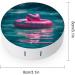 Portable Travel Contact Lens Case - Waterproof Swimming Circle Storage Box - Buy Online on GoSupps.com