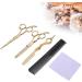 Thinning Haircut Scissors Set Stainless Steel Ergonomic Design Color Multi-Functional Set Suitable for Men and Women with Convenient Storage Bag for - Buy Online on GoSupps.com