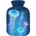 Buy Naanle Glowing Seahorse-Jellyfish Heat Bottle | Transparent 1L Hot Water Bottle for Pain Relief & Therapy - Ideal for Hands & Feet - Buy Online on GoSupps.com
