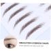 WOONEKY 4pcs Eyebrow Stickers Eyebrow Transfers Stickers 6d Hair Water Transfer Paper with Soy Ink Tool - Buy Online on GoSupps.com