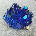 Beautiful Natural Blue Crystal Aura Quartz Stone Cluster Specimen 150g-550g Crystal Cluster 150g-200g - Buy Online on GoSupps.com
