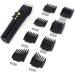 Professional Hair Clipper - Rechargeable Titanium Ceramic Blade | LCD Digital Haircut Kit for Men with Charging Stand - Buy Online on GoSupps.com