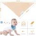 Buy Miyacare 10-Pack Soft Muslin Baby Bibs | Adjustable Triangular Neckerchiefs for Boys Girls & Unisex - Buy Online on GoSupps.com