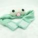Soft Plush Hairband with Big Eyes - Mint Green Headband for Face Washing & Makeup | International Shipping Available - Buy Online on GoSupps.com