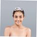 HAPINARY Rhinestone Tuck Comb Hair Comb Women Crown Hairpiece Headpieces for Girls Rhinestone Bobby Pins Hair Barrettes Hair Clip Headdresses for Women Girl Child Issue Card Metal Mermaid - Buy Online on GoSupps.com