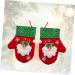 LABRIMP 3pcs Ornament Candy Bags Christmas Decor Christmas Pouch Christmas Bag Gloves Window Bag Size 2 As Shown - Buy Online on GoSupps.com