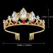 NODG Gold Crown Tiaras for Bride & Princess | Birthday Crown for Women - Buy Online on GoSupps.com