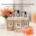 Personalized Monogrammed Liquid Hand Soap - Letter A | Citrus Bloom Scent | Cruelty-Free & Paraben-Free | 12 oz | Ideal for Bathroom Decor - Buy Online on GoSupps.com