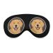 Golden Dog Retriever Eye Mask Cover Soft Blindfold Eyeshade Blocks Light Sleeping Masks for Men Women
