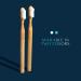 Better & Better Natural Bamboo Toothbrush - Soft Bristles - Eco-Friendly - Reusable Handle - Replaceable Head - Adult Size - White - Buy Online on GoSupps.com