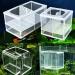 2 Pcs Nylon Mesh Aquarium Fish Fry Hatchery Isolation Box with Board - Buy Online on GoSupps.com