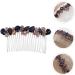 DOITOOL real hair side fringe wedding hair accessories for brides wild comb headgear hair Hair up hair combs European and American Hair piece diamond diamond hair accessories - Buy Online on GoSupps.com
