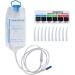 Jopwkuin Klistier-Set 1200ml Soft Silicone Enema Kit for Home Use | Constipation Relief & Convenient Hanging Hooks for Women - Buy Online on GoSupps.com