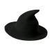 Straw hat for Unisex Crochet Cap Witch Large-Brim Warm Foldable Women Hat Summer Costume Baseball Caps Black One Size