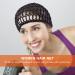 KALLORY 5Pcs Colorful Mesh Crochet Hair Net - Stylish Knit Hair Snood Cover for Women - Buy Online on GoSupps.com