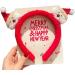 hgnxa Plush Christmas Theme Hairband Festival Photography Hair Accessories for Women Girls Ponytail Anti Slip Headbands Bow Snowman - Buy Online on GoSupps.com