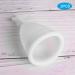 2Pcs Menstrual Cup for women during menstrual period Silicone Women Menstrual Cup Female Hygiene Cup Menstruation Period Supplies(White) - Buy Online on GoSupps.com
