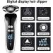 Buy 4D Silver Electric Shaver & Beard Trimmer Set for Men | International Shipping Available - Buy Online on GoSupps.com