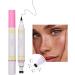 Faux Beauty Mark Stamp Durable Dot Face Pen - Waterproof 2-in-1 Faux Freckles & Eyeliner Long-Lasting Natural Look for Women and Girls Skin Beauty - Buy Online on GoSupps.com