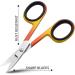 YSCARE Curved Stainless Steel Cuticle Nail Scissors for Manicure & Pedicure - Multi-Use Grooming Tool - Buy Online on GoSupps.com