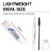 Clear Eyelash Extension Kit with Fast Drying Glue - Waterproof & Strong Hold - Includes Tweezer, Brush, and Glue Ring - 7g - Buy Online on GoSupps.com
