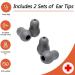 Replacement Accessories Kit for Littmann Classic 3, Cardiology 3 & 4 Stethoscope - Bell Diaphragm Cover, Eartips, & Parts - Buy Online on GoSupps.com