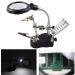 Magnifying Glass LED 3X Magnifying Lamp Metal Clamp Reading Jewellery Loupe Watch and Electronic Repair Magnifier Vision - Buy Online on GoSupps.com