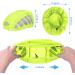 Flintronic Waterproof Helmet Cover Rain Protection - Universal Size for Men & Children - 4 Fluorescent Green Reflective Strip Rain Covers - Buy Online on GoSupps.com