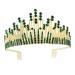 FRCOLOR 1pc Full Color Crown Beautiful Hair Comb Chic Headdress Bride Hair Decor Crystal Hair Decor Beautiful Hairband Comb Hair Decor Comb Hair Comb Accessory Chic Female Headdress