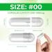 Buy Empty Vegan Capsules Size 00 - 1000 Pieces | Antaijn DIY Capsule Filler with 2 Microl Openings - Buy Online on GoSupps.com