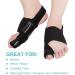 AVIDDA Bunion Corrector - Big Toe Straightener for Day/Night Relief - Left Foot, Black - 1PC - Buy Online on GoSupps.com