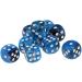 Yiotfandoll 10PCS Polyhedral Dice Set - 16mm Acrylic Dice for RPG, MTG, DND - Blue Black Color - Table Games - Buy Online on GoSupps.com