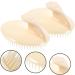 Foytoki Silicone Shampoo Comb & Scalp Massager - 2 Piece Hair Peeling & Washing Device for Ultimate Hair Care - Buy Online on GoSupps.com