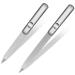 Metal Nail File  2Pcs Nail File for Natural Nails  Stainless Steel Nail Files Double-Sided for Mothers Day Gifts  Diamond Nail File Washable and Reusable Nail File Metal