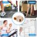 2 Pairs Soft Breathable Toe Separator Sleeves with Gel Spacer for Big Toe Alignment and Pain Relief - Hammer Toe Corrector for Bunions and Overlapping Toes (Size S) - Buy Online on GoSupps.com