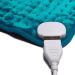 Ambershine XXXXL King Size Heating Pad - Fast-Heating Technology, 6 Temp Settings - Light Teal - Buy Online on GoSupps.com