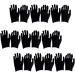 Buy Milists 12 Pairs Black Cotton Gloves for Moisturizing Jewelry Inspection & Protection - Size M (Thicken) - International Shipping Available - Buy Online on GoSupps.com