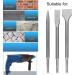 6-Piece SDS Plus Chisel Set for Rotary Hammer Drill - Concrete Drill Bit Set with Point, 20mm, and 40mm Flat Chisels - Buy Online on GoSupps.com