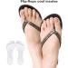 Plantar Fasciitis Insoles for Women - Arch Support Inserts for Sandals & Flip-Flops | Self-Adhesive Gel Cushions | Pain Relief for Flat Feet - 2 Pairs Size L - Buy Online on GoSupps.com