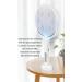 Electric Fly Swatter 3000V Bug Zapper Racket Dual Modes Mosquito Killer with Purple Mosquito Light Rechargeable for Indoor and Outdoor Home Office Backyard Patio Camping(Color:White) - Buy Online on GoSupps.com