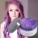 Filfeel Hair Color Wax 120g - Unisex Disposable Dye Ointment for DIY Hair Styling - Perfect for Halloween & Cosplay (Violet) - Buy Online on GoSupps.com