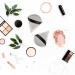 Topwon Triangle Powder Puff Set - Velour Makeup Sponges for Face Wet/Dry Loose Powder & Foundation Blending - 6 Pack Grey - Buy Online on GoSupps.com