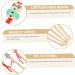 HOLIDYOYO 5pcs Bamboo Ear Cleaning Tool Cartoon Doll Head Design for Safe and Gentle Ear Wax Removal Skid Resistant for Personal and Family Use - Buy Online on GoSupps.com