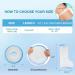 Qinaoco Waterproof Extra Wide Leg Cast Cover for Shower - XL-Extra Wide, Non-Slip Bottom - Watertight Foot Protector for Plus Size Adults - Buy Online on GoSupps.com