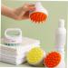 FOMIYES 2pcs Kids Shampoo Massage Brush Set - Silicone Hair Scrubber and Scalp Massager for Dandruff Treatment and Hair Growth - Buy Online on GoSupps.com