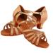 Dance shoes soft comfortable Latin shoes fashion dance shoes for children and girls with 4 cm high heel brown 30 EU light brown