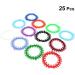 DOITOOL 25pcs Cartoon Colorful Orthodontic Ligature Ties - Fun Dental Oral Care Rings (Random Color) - Buy Online on GoSupps.com